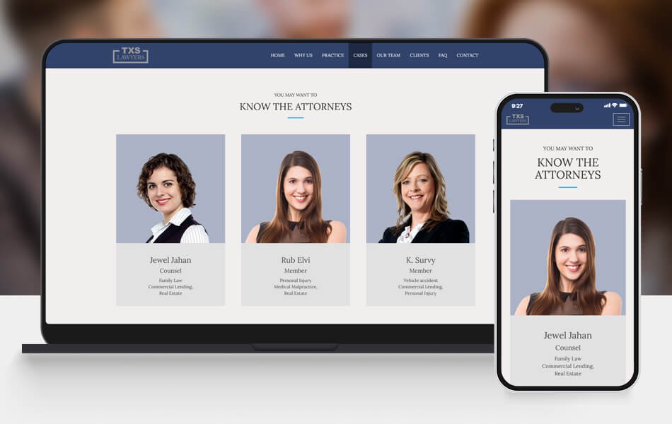 Bootstrap3蓝色法律咨询顾问网页模版